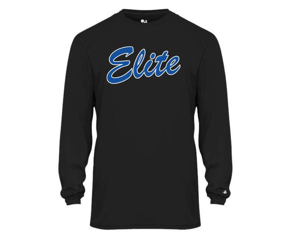 Black ELITE Longsleeve Drifit