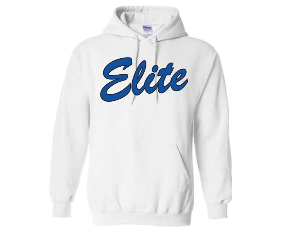 White ELITE Cotton Hoodie