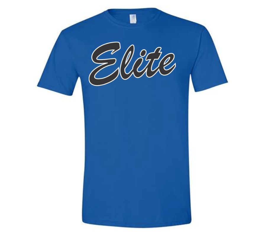 Blue ELITE Cotton T-Shirt