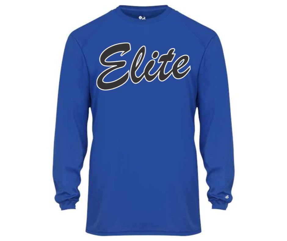 Blue ELITE Longsleeve Drifit