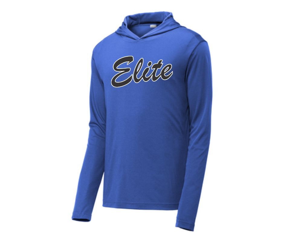 Blue ELITE Longsleeve Drifit w/ Hood