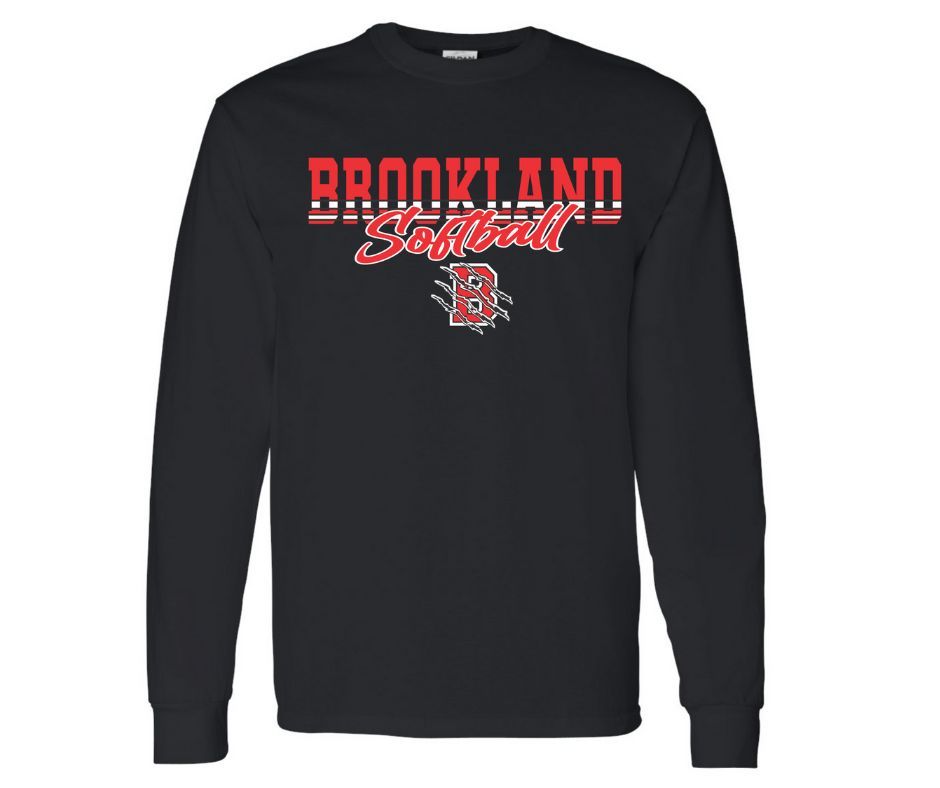 Brookland Softball Black | Long Sleeve (Cotton or Drifit)
