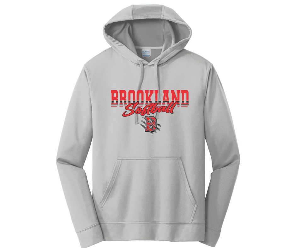 Brookland Softball Grey | Hoodie (Cotton or Drifit)