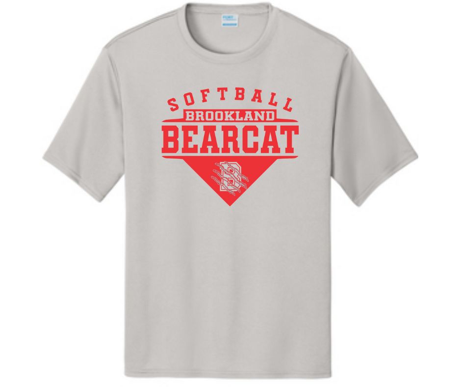Brookland Bearcats Grey | Short Sleeve (Cotton or Drifit)