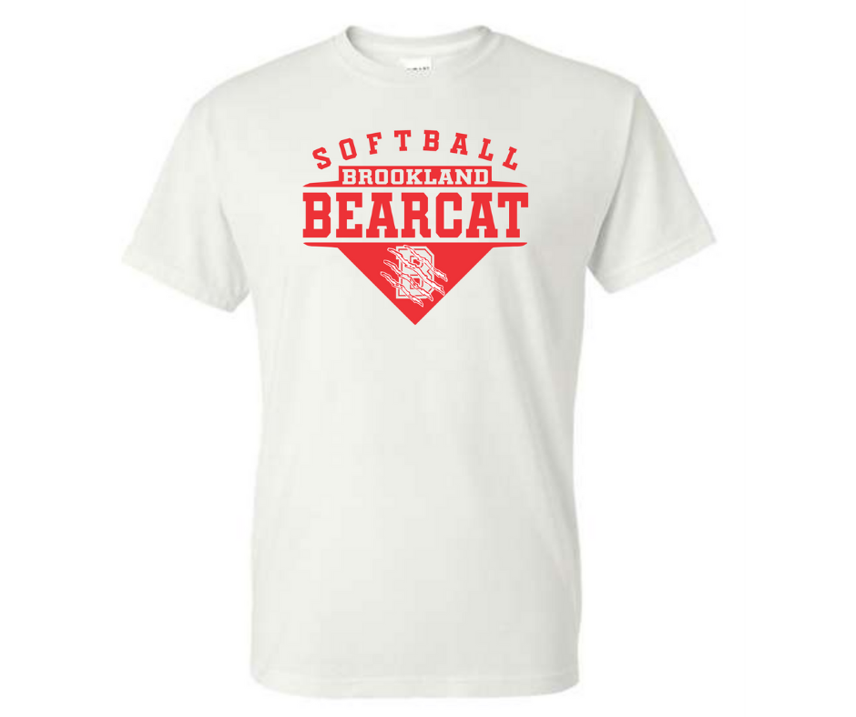 Brookland Bearcats White | Short Sleeve (Cotton or Drifit)
