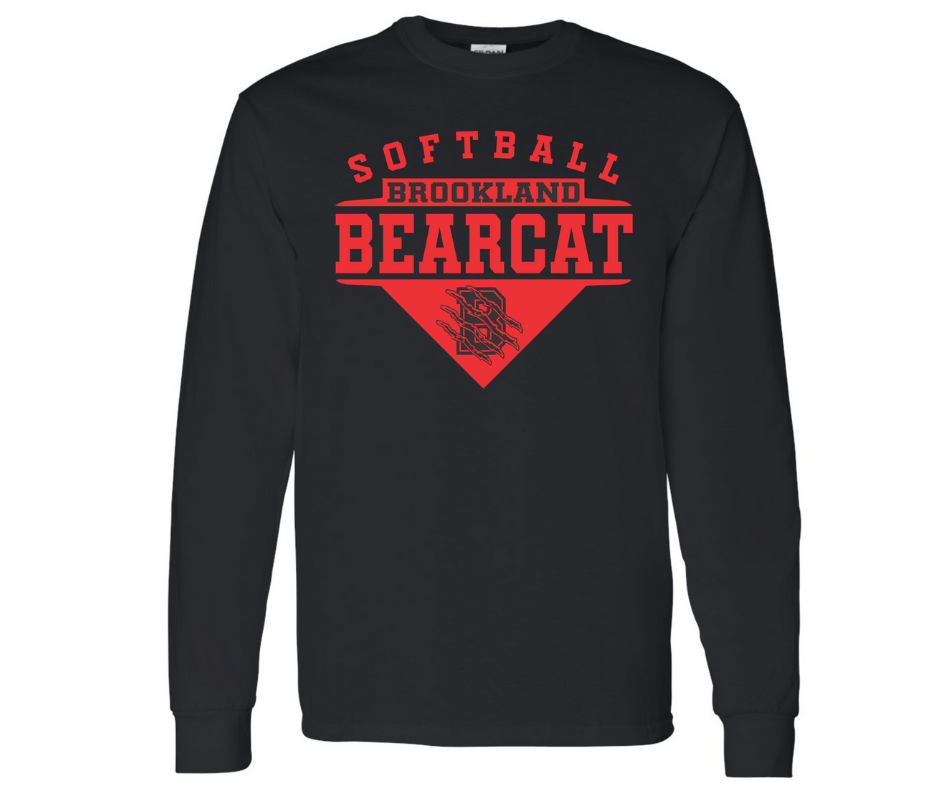 Brookland Bearcats Black | Long Sleeve (Cotton or Drifit)