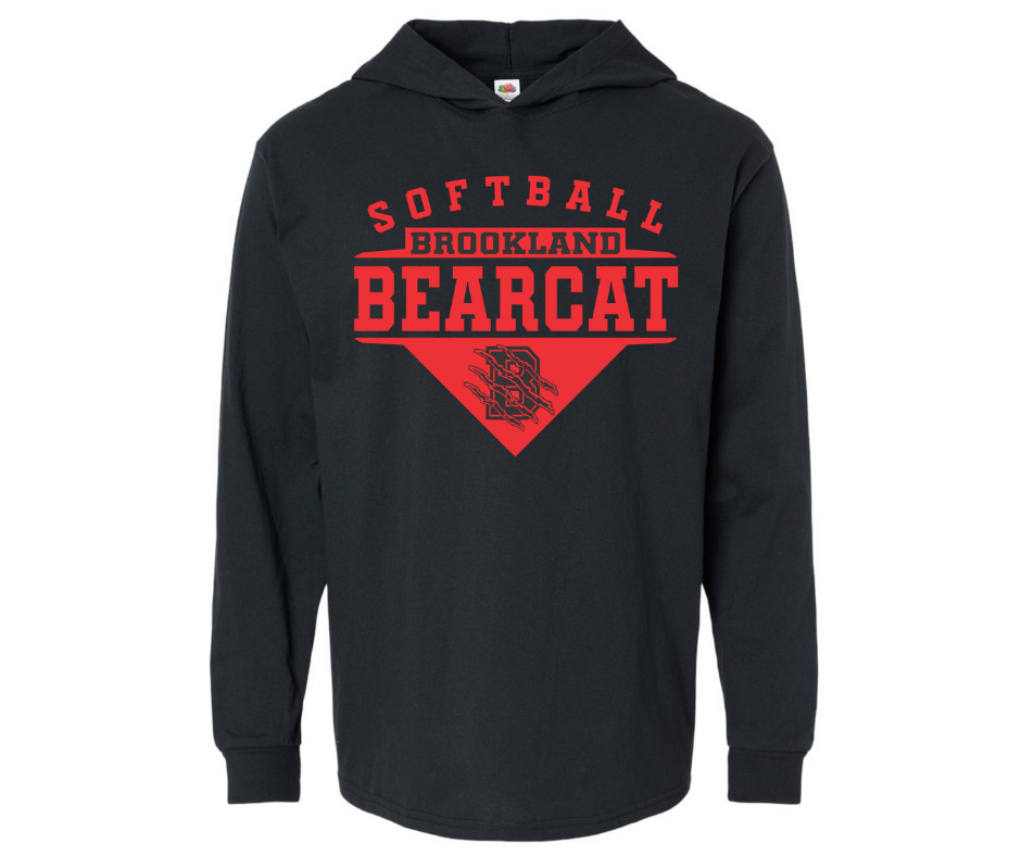 Brookland Bearcats Black | Long Sleeve Drifit w Hood