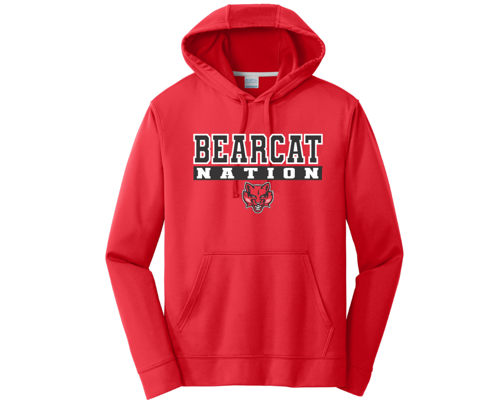 Bearcat Nation Red | Hoodie (Cotton or Drifit)