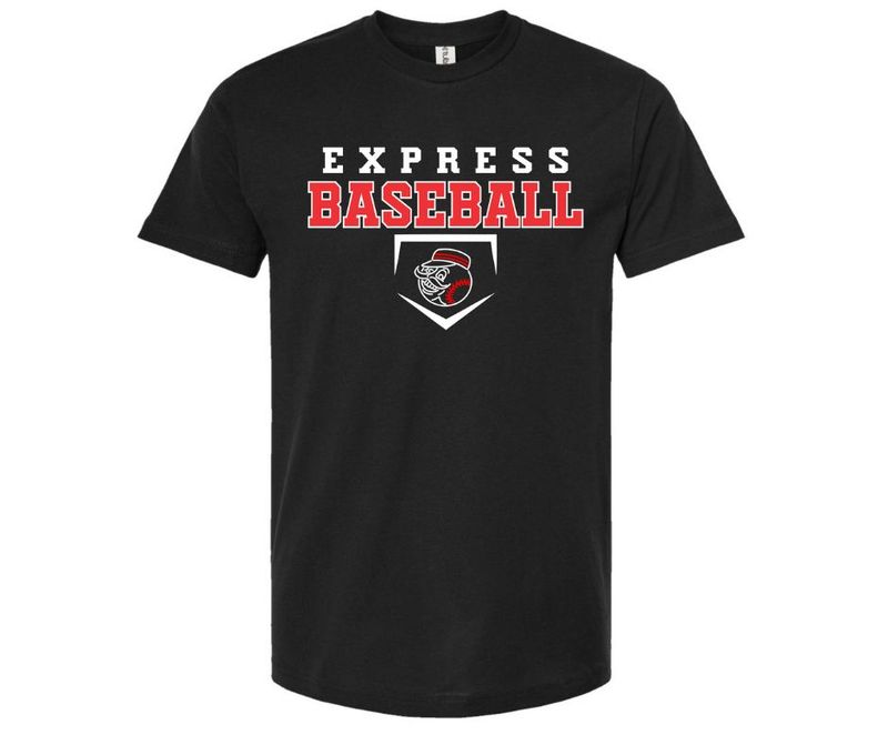 EXP New Plate- Black  (Cotton or Drifit)