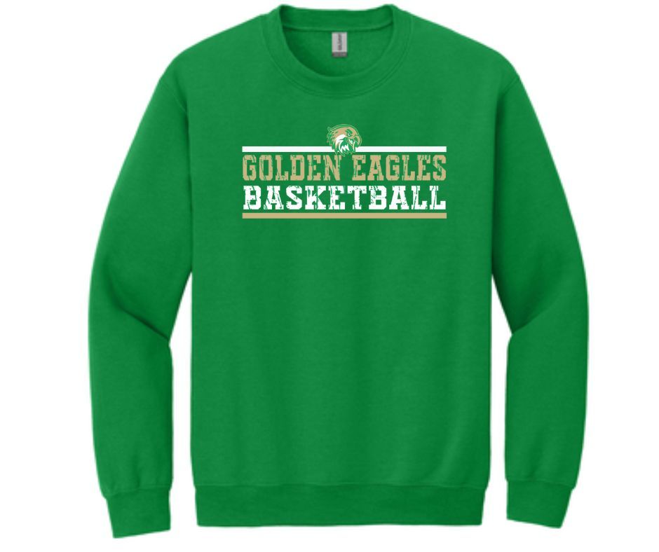 Golden Eagles Basketball (Green) - Choose Your Style Option