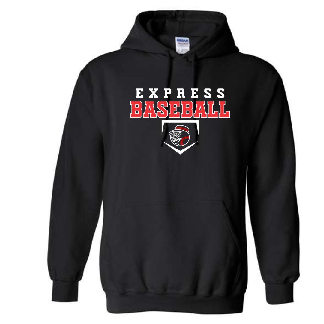 EXP New Plate -Black Hoodie (Cotton or Drifit)