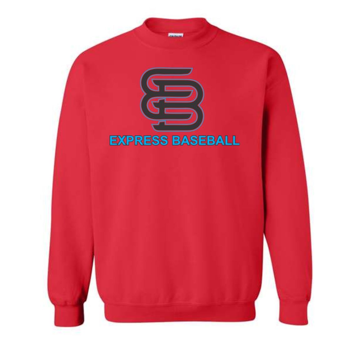 EB Logo Red Sweatshirt