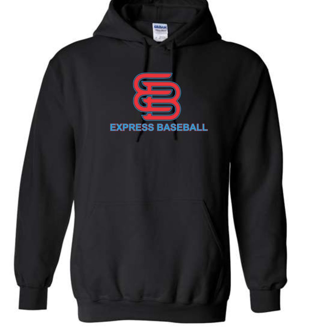 EB Logo Black Hoodie (Cotton or Drifit)