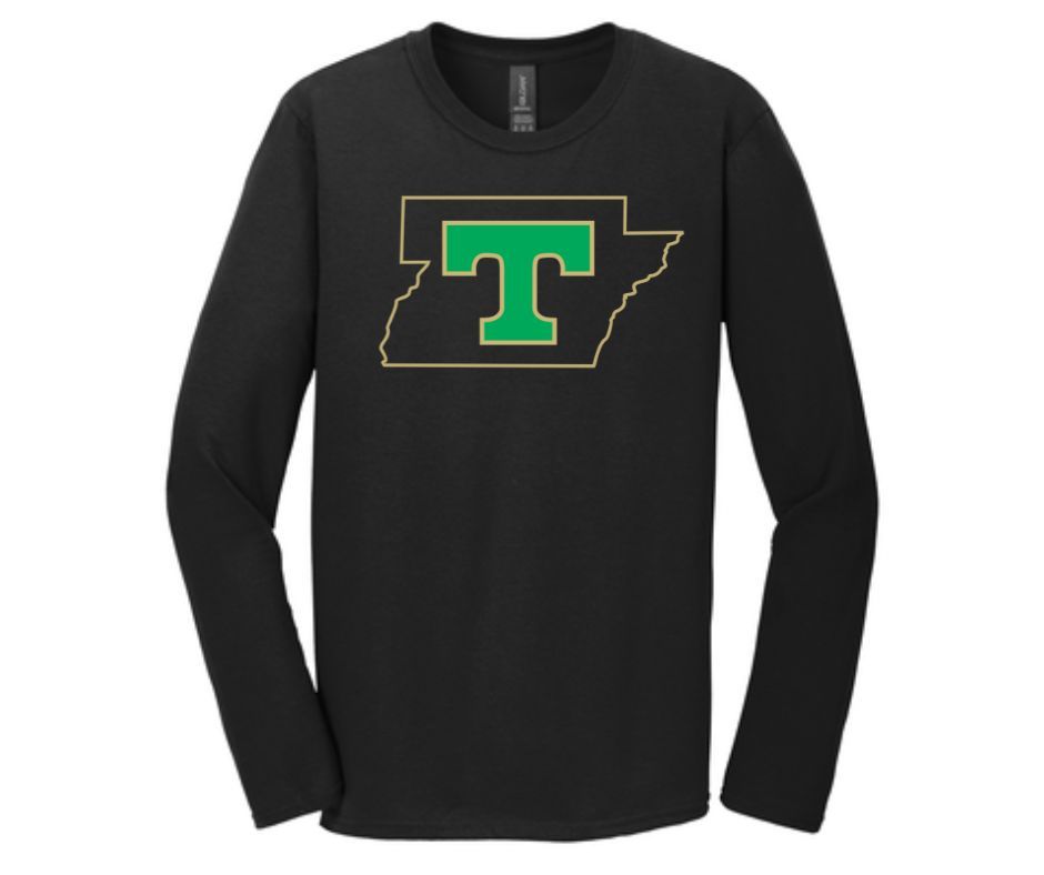 Greene County Outline Black | Long Sleeve (Cotton or Drifit)