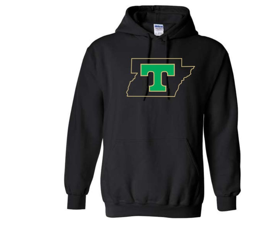 Greene County Outline Black | Hoodie (Cotton or Drifit)