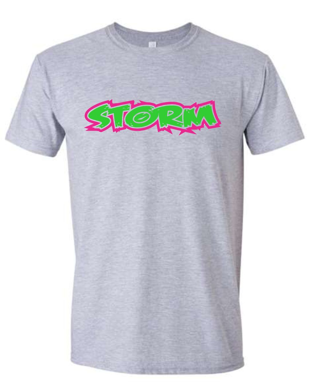 Storm Softball Grey T-Shirt (Cotton or Drifit)