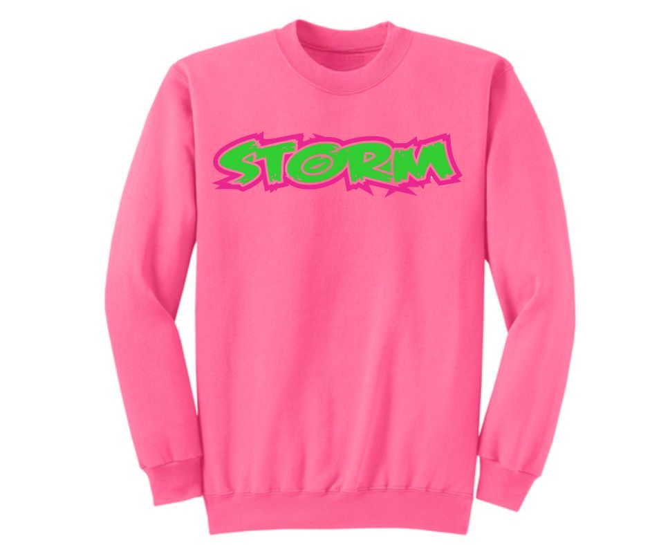 Storm NEON Pink Sweatshirt