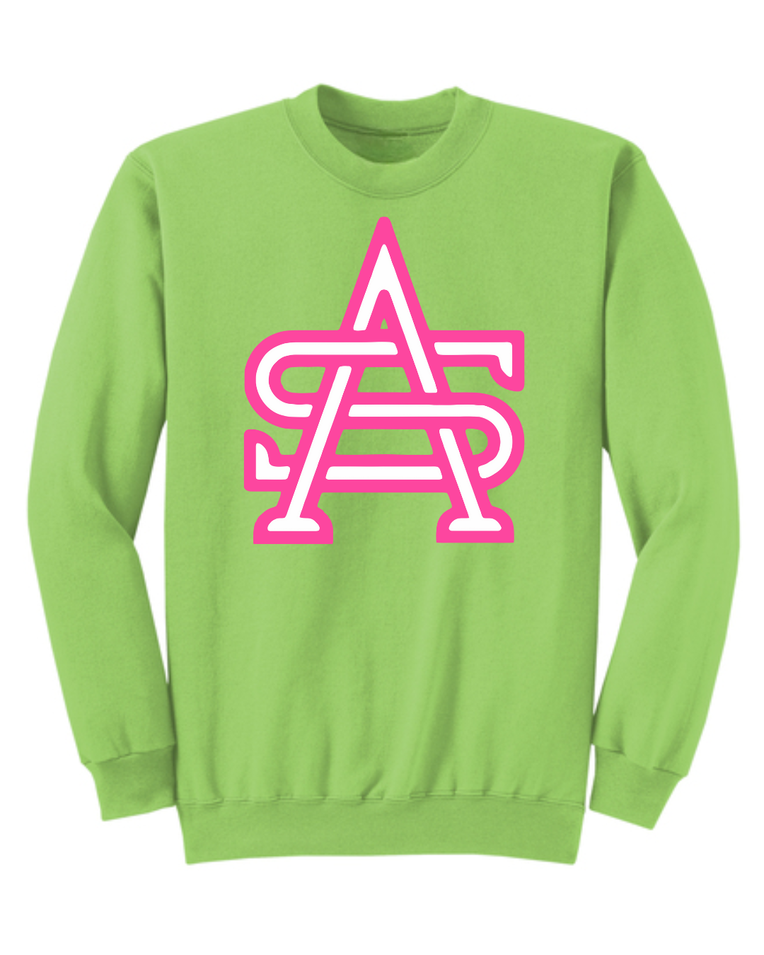 AS Logo Green Sweatshirt