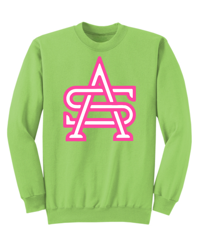 AS Logo Green Sweatshirt