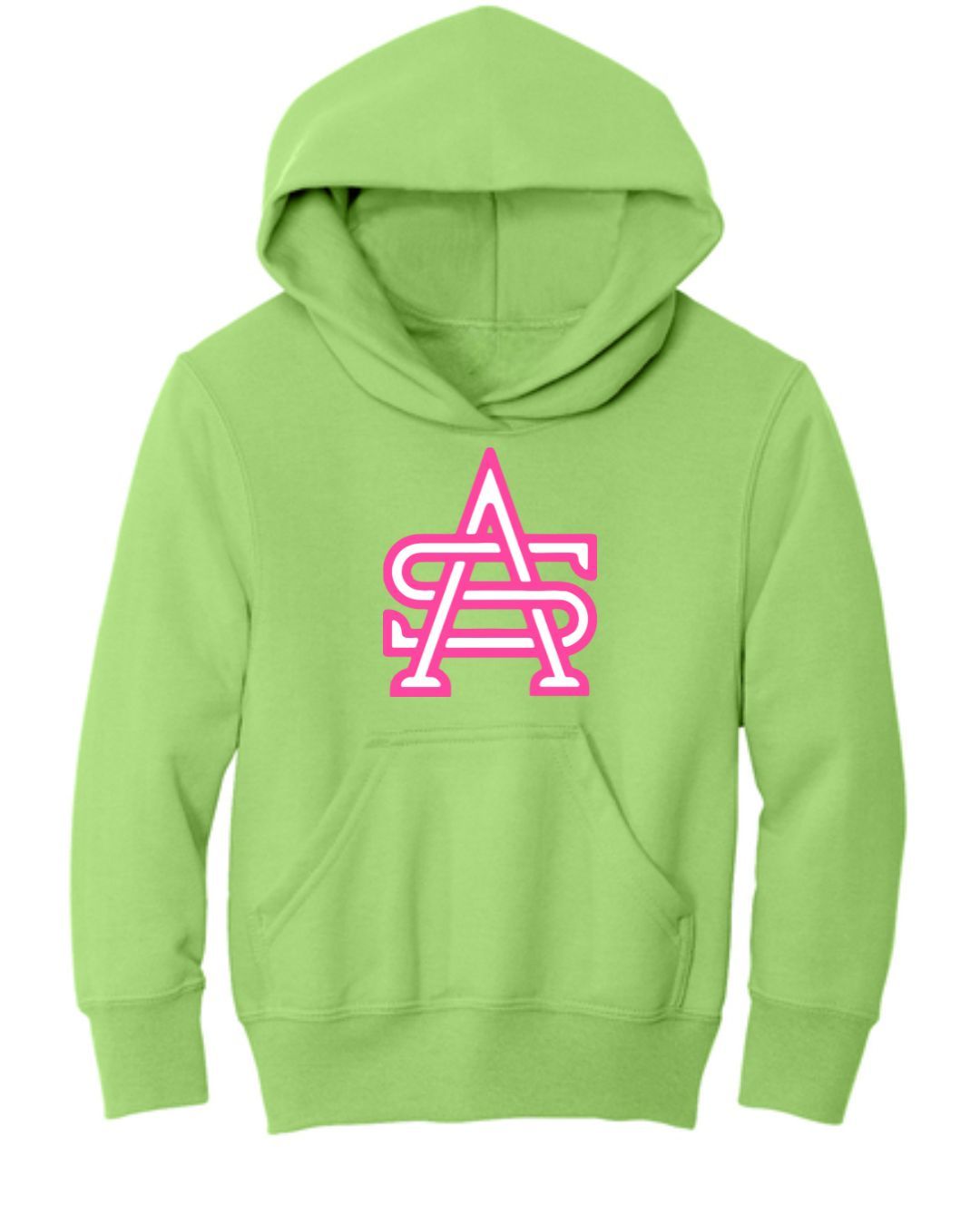 AS Logo Green Hoodie (Cotton Only)