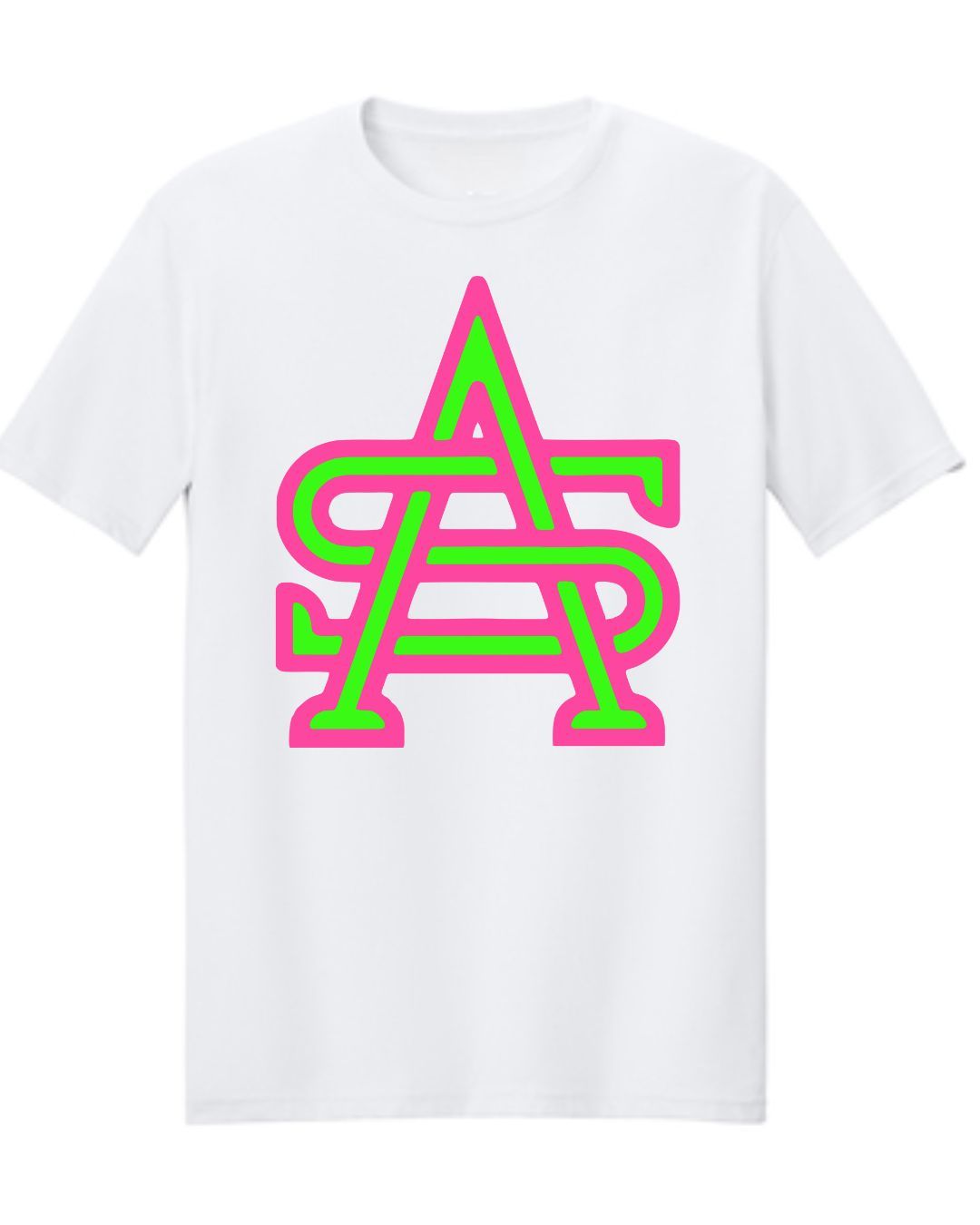 AS Logo White T-Shirt (Cotton or Drifit)