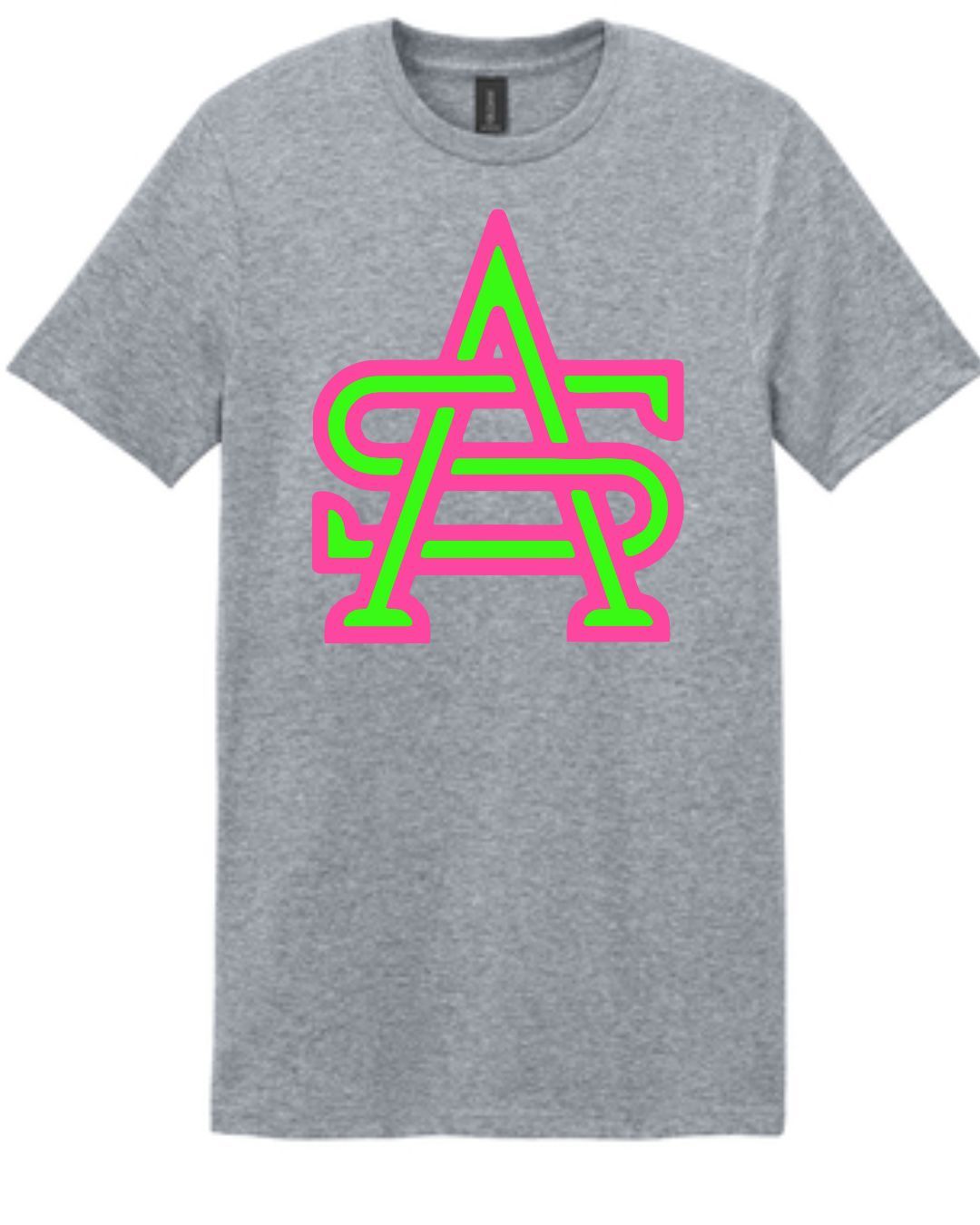 AS Logo Grey T-Shirt (Cotton or Drifit)