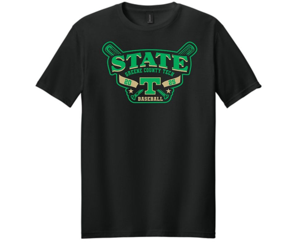 2025 Tech Baseball State Shirt