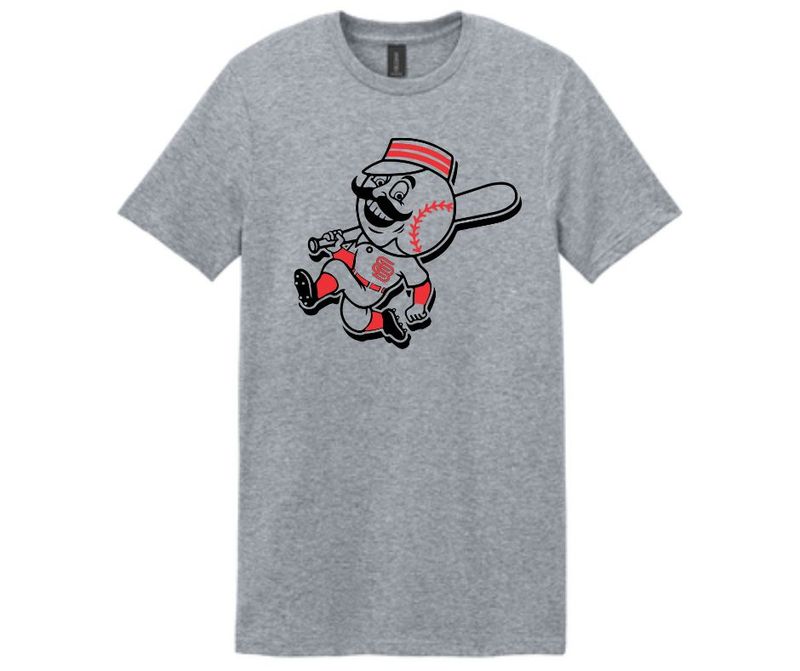 Grey Mascot with EB Logo T-Shirt (Cotton or Drifit)