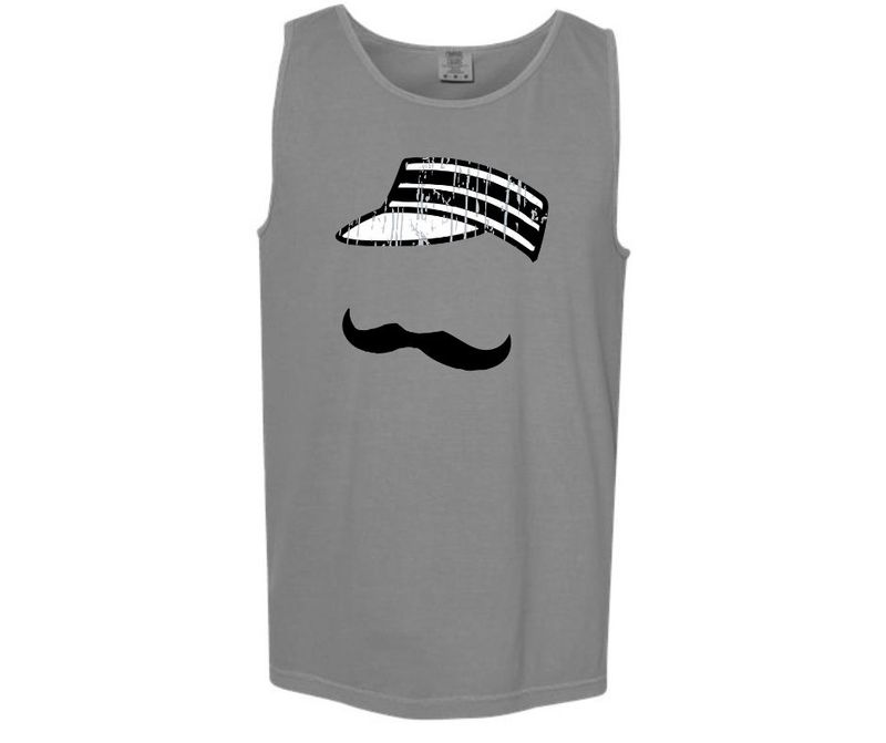 Grey Mustache (Comfort Color Options)