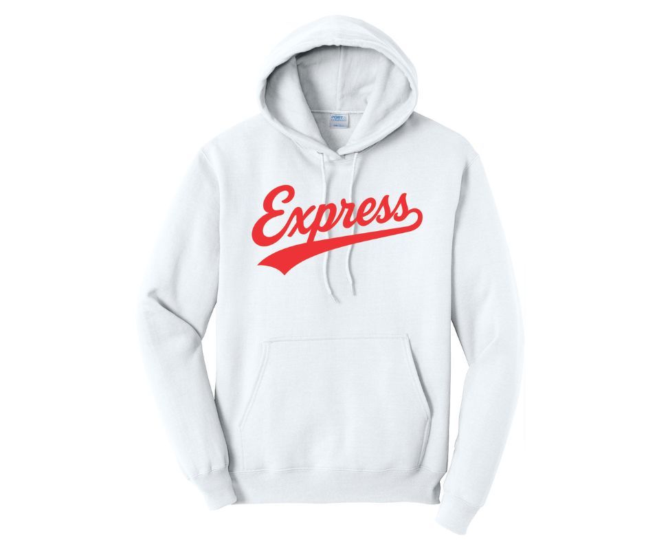 White with Red New Vintage Express