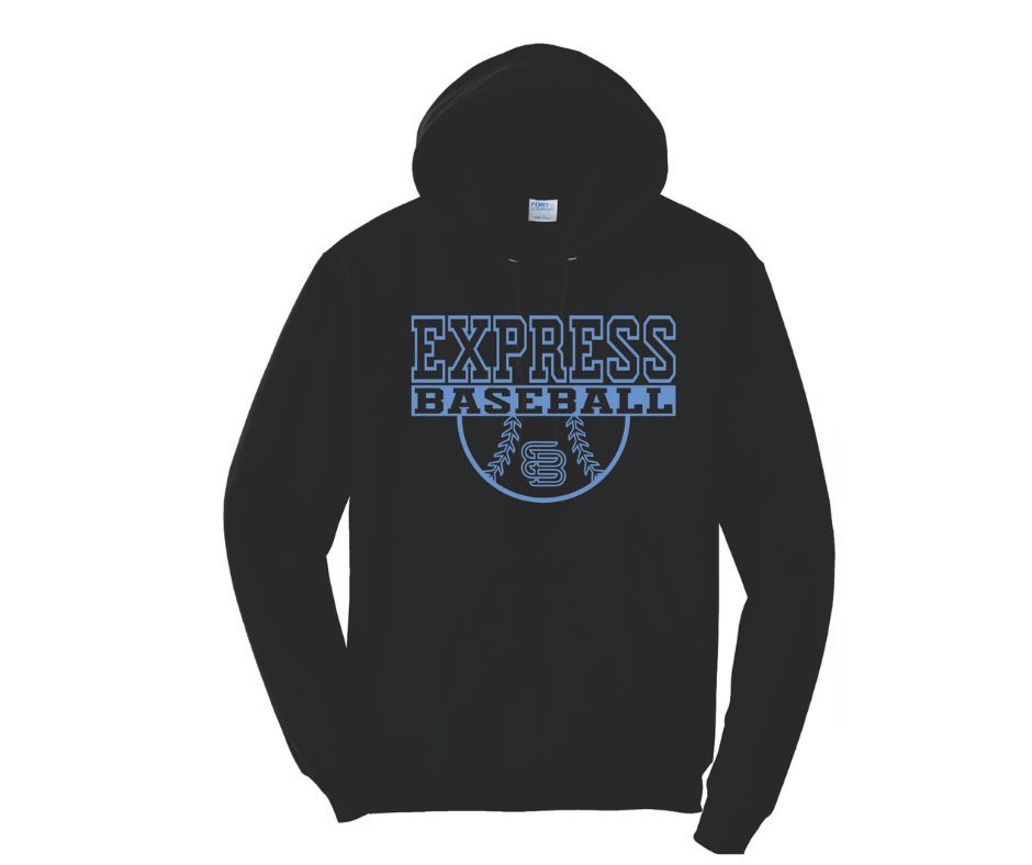 Black with Blue Express Baseball
