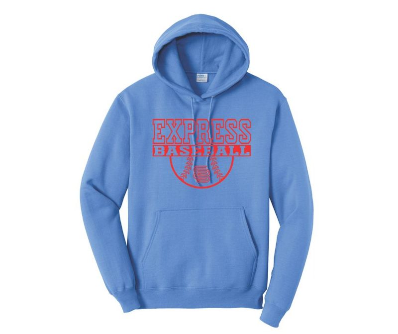 Blue with Red Express Baseball