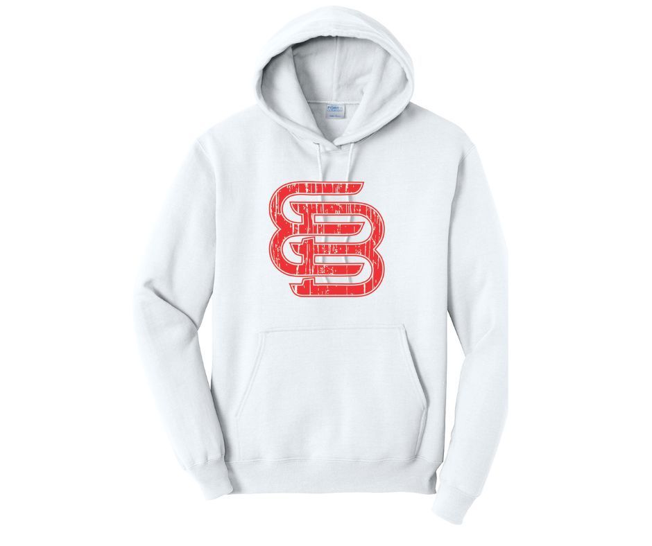 White with Red EB