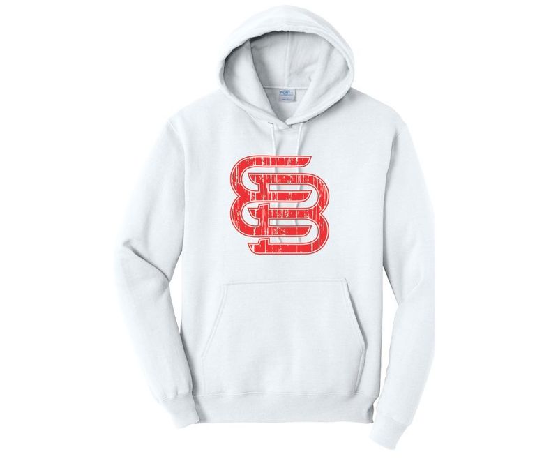 White with Red EB
