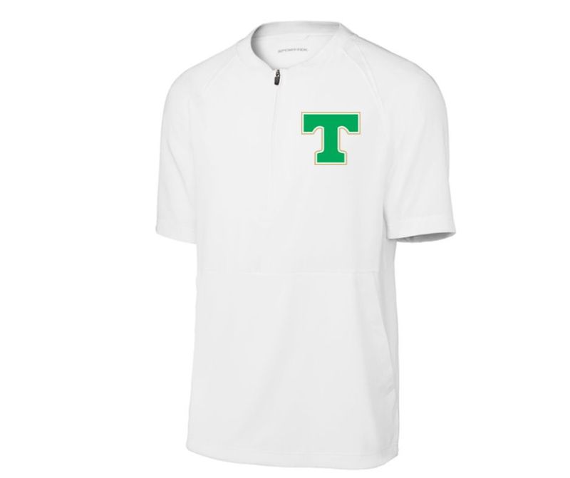 White Tech T S/S Pullover No Hood