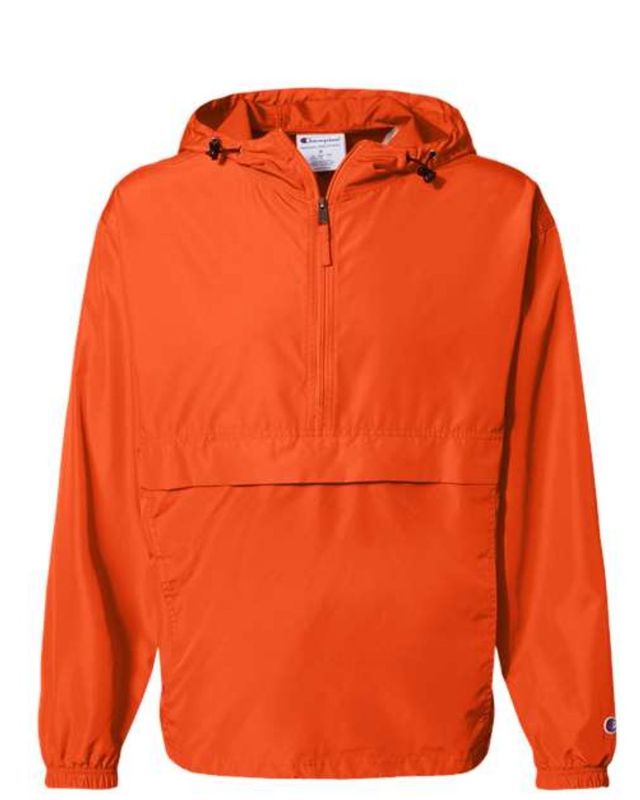 Orange Rain Jacket