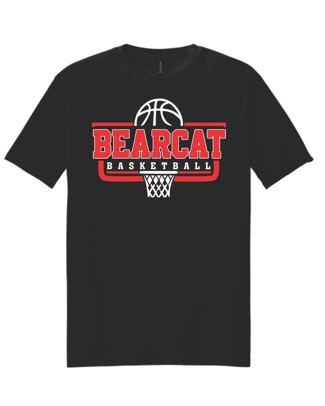 Bearcat Basketball- Black Shirt Bearcat Basketball- Black Shirt