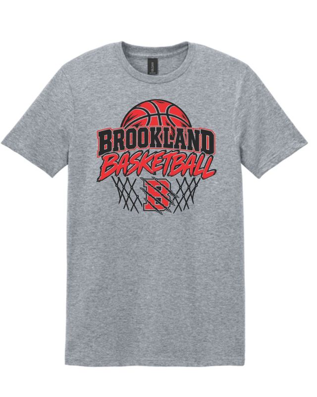 Brookland Basketball- Grey Shirt Brookland Basketball- Grey Shirt