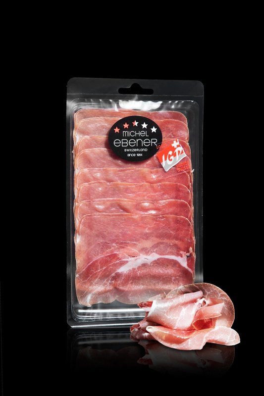 Jambon cru du Valais IGP | barquette de min. 80 gr