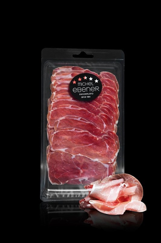 Rebibes Jambon cru  | barquette de min 80gr