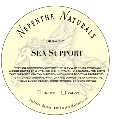 Organic Sea Support Supplement 32 oz