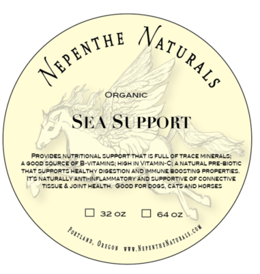 Organic Sea Support Supplement 64 oz