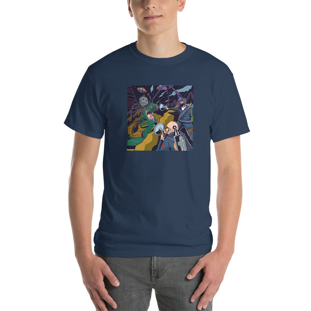 Shift Your Paradigm Battle Scene T-Shirt