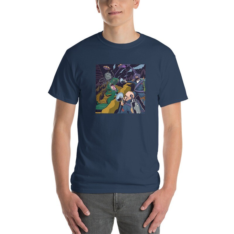 Shift Your Paradigm Battle Scene T-Shirt