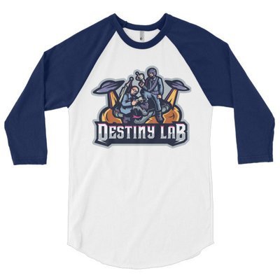 Destiny Lab 3/4 sleeve raglan shirt