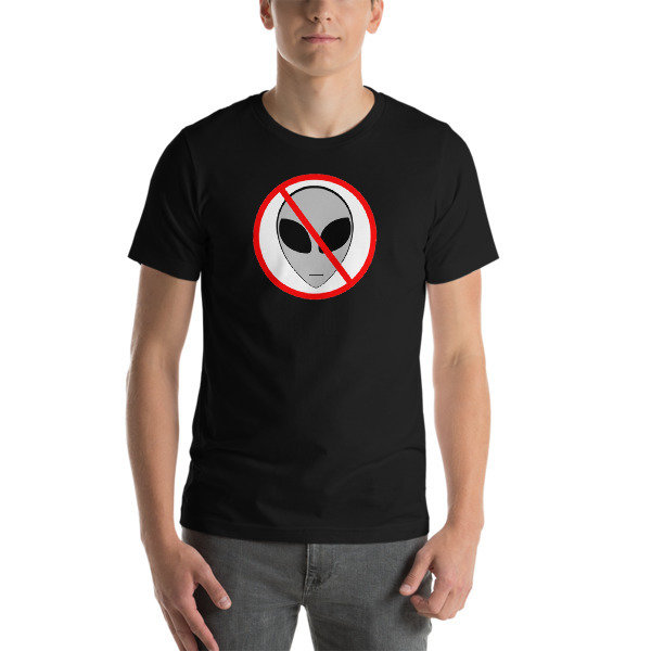 Anti- Alien Short-Sleeve Unisex T-Shirt