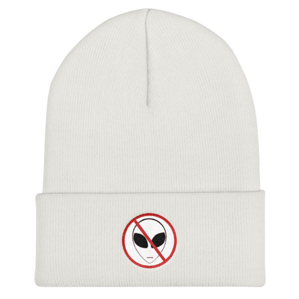 Anti Alien Cuffed Beanie