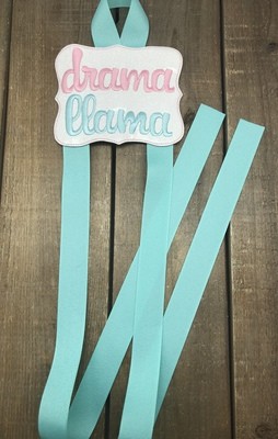 Drama Llama Hair Bow Holder