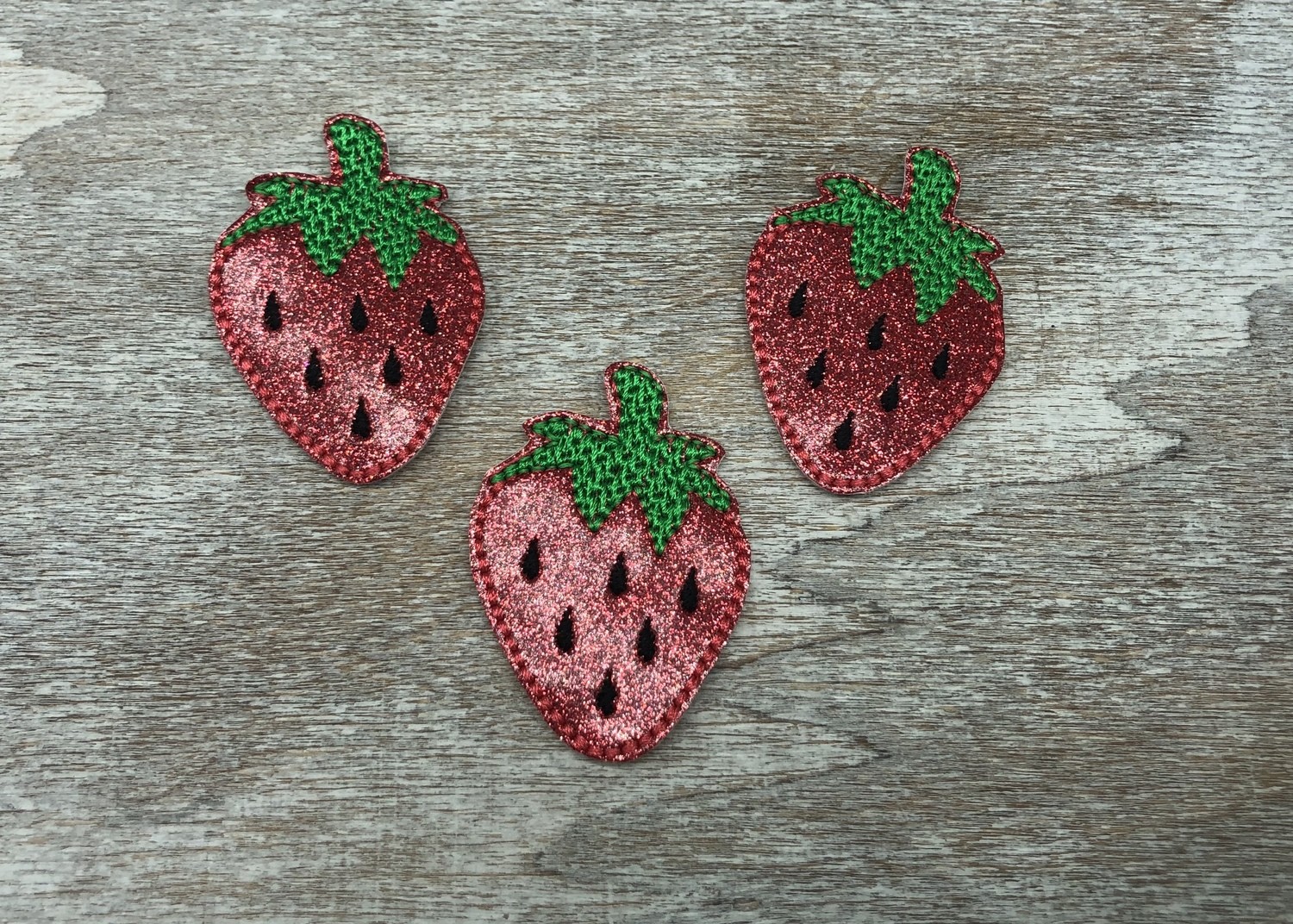 Strawberry feltie