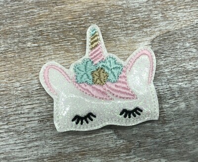 Unicorn pink feltie